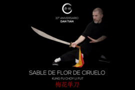 Forma tradicional de Sable de Flor de Ciruelo Kung Fu Choy Li Fut Dan Tian Zaragoza